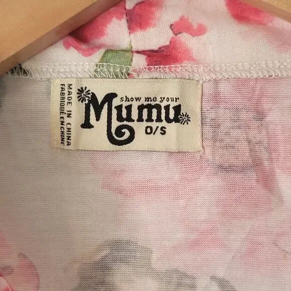 Show me Your Mumu- Women's Floral Robe - size One Size- NWOT - Picture 3 of 7